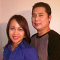 Carmela Jumeras and Darwin Tabanao