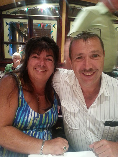 Linda Boudreau and Mario Arsenault